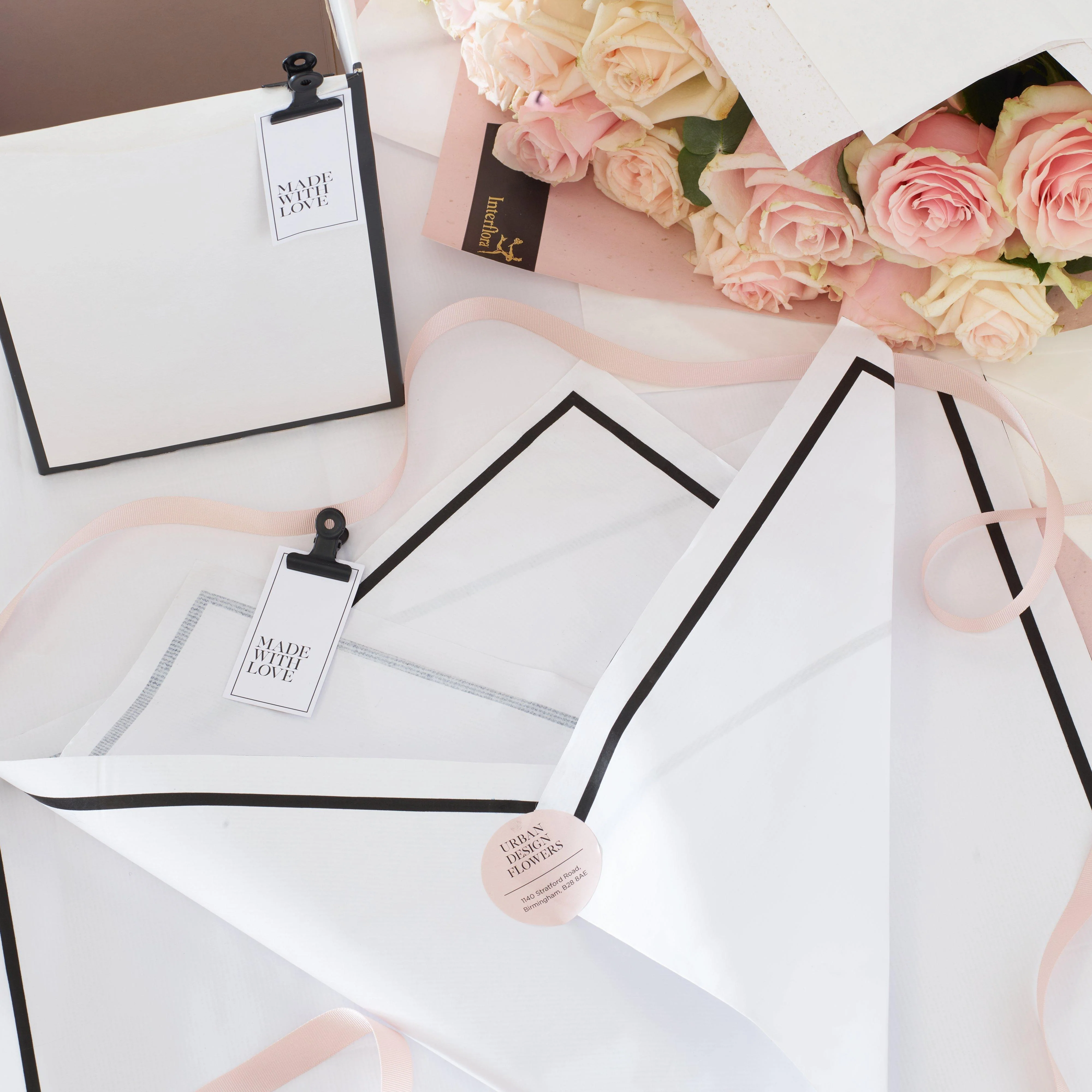 Beautifully Simple White Rose and Lily Bouquet - Image 4