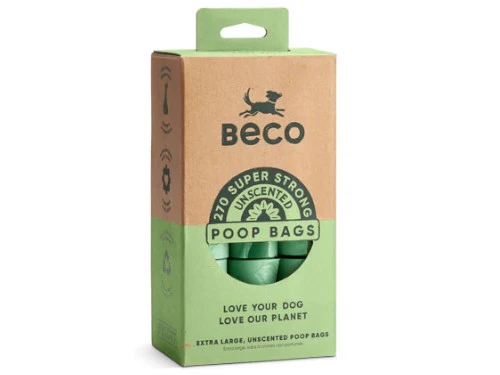 Beco 270 Unscented Poop Bags With Handles