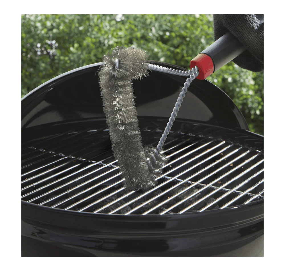Weber Three-Sided Grill Brush 46cm - Image 5