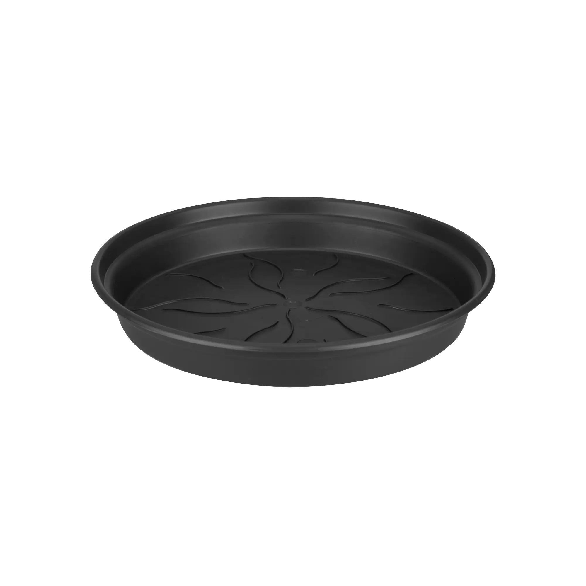Elho Green Basics Saucer 22cm Living Black Colour