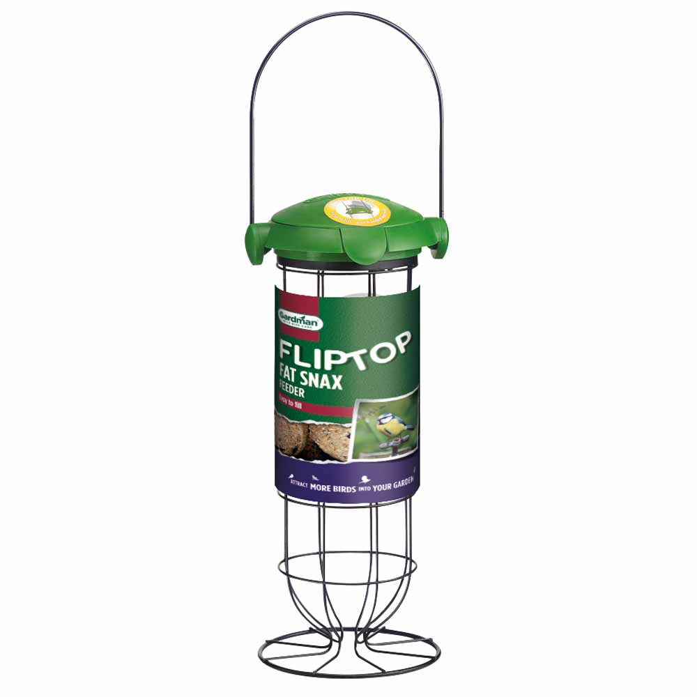 Gardman Flip Top Fat Snax Feeder