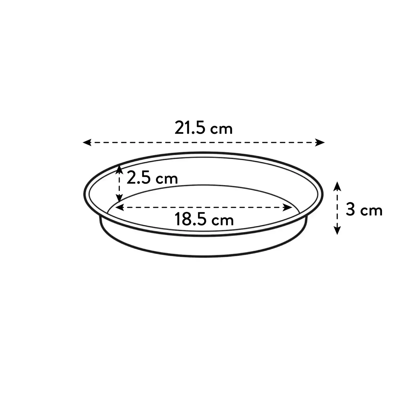 Green Basics Saucer 22cm Stone Green - Image 4