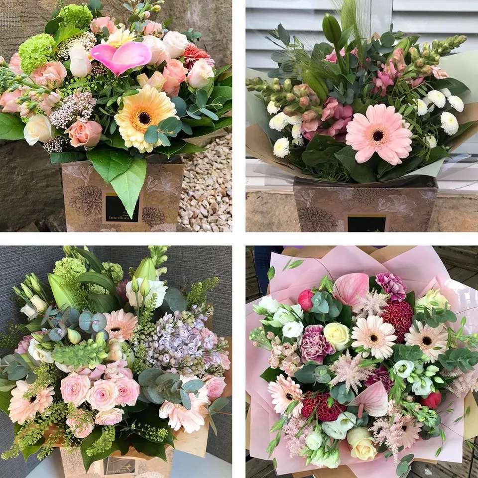 Handcrafted Birthday Bouquet with Chocolates & Card - Image 3