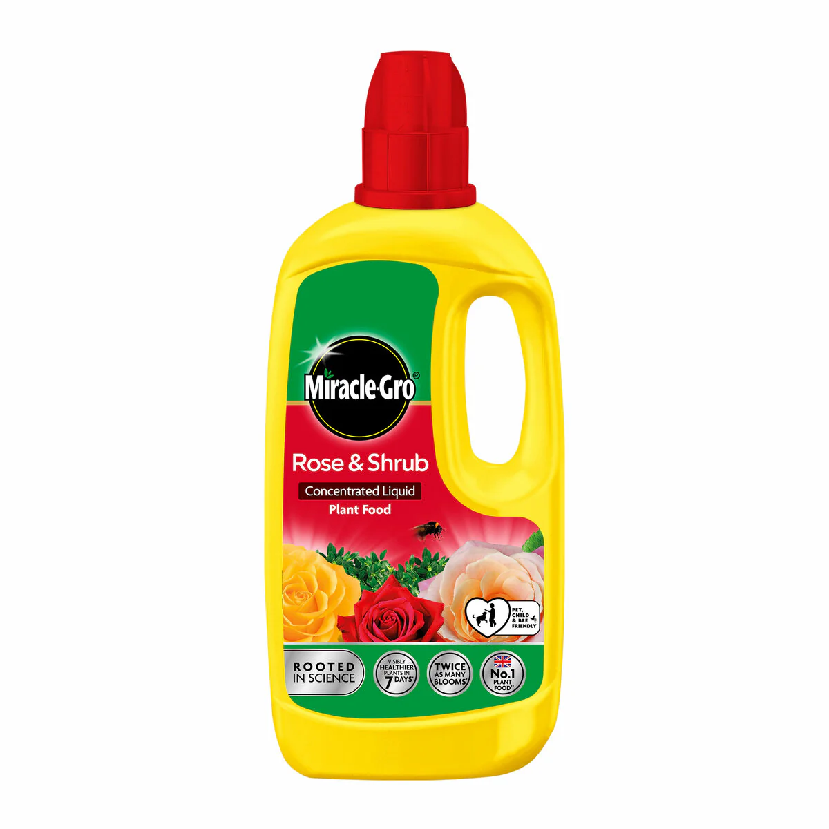 Miracle-Gro Rose & Shrub Concentrated Liquid Plant Food 800ml