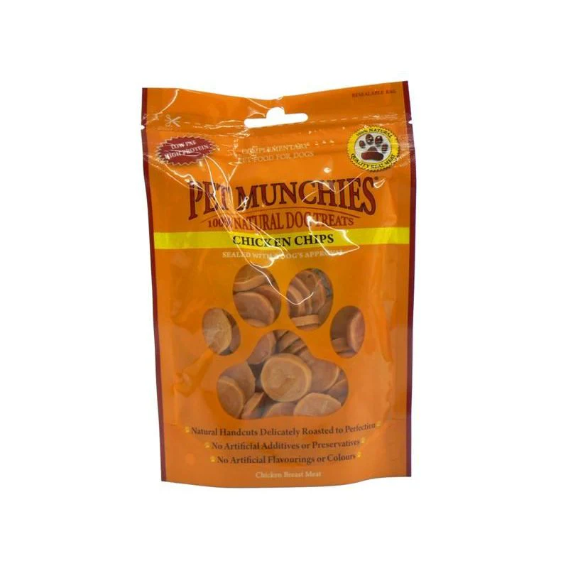 Pet Munchies Chicken Chips 80g